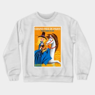 Vintage Advertising Poster France Crewneck Sweatshirt